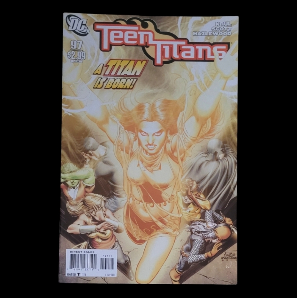 DC "Teen Titans: A Titan Is Born!, A Call To Arms"  Issue # 97